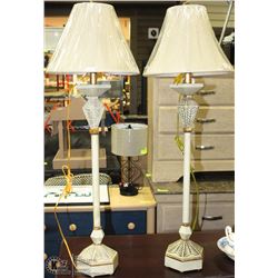 PAIR OF DESIGNER SHOWHOME STYLE LAMPS