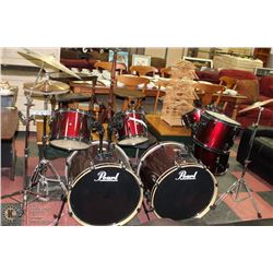 PEARL EX DRUM SET AS YOU SEE IT