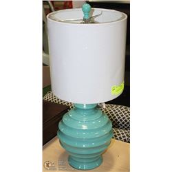 TURQUOISE TABLE LAMP