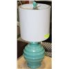 Image 1 : TURQUOISE TABLE LAMP