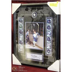 FRAMED DARRYL SITTLER MAPLE LEAFS LARGE PICTURE