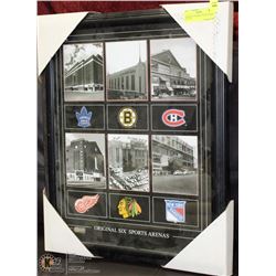 ORIGINAL 6 HOCKEY TEAMS LARGE PICTURE