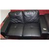 Image 1 : LEATHERETTE LOVE SEAT 58"X33"