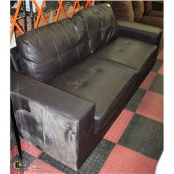 LEATHERETTE LOVESEAT 80"X35"