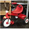 Image 1 : RADIO FLYER CHILD'S RED TRICYCLE W/BACK