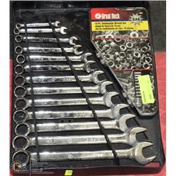 GREAT NECK 13 PC COMBINATION WRENCH SET