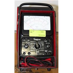 VINTAGE SIMPSON HOME METER