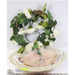 PAIR OF VINTAGE LAMP SHADES