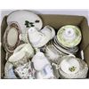 Image 1 : BOX OF ASST TEA CUPS AND PLATES