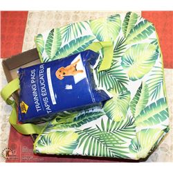 REUSABLE SHOPPING BAG WITH PK OF 50 TRAINING PADS