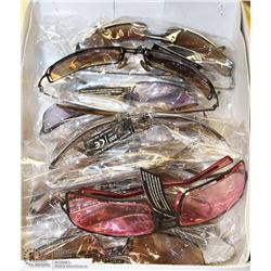BOX OF NEW SUNGLASSES ON CHOICE