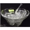 Image 1 : VINTAGE PUNCH BOWL SET WITH SPOON AND CUPS