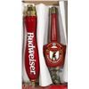 Image 1 : 2 WOOD BEER TAPS - BUDWEISER & ALEXANDER KEITHS