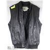 Image 1 : ROOTS LEATHER BIKING VEST SIZE XL