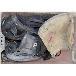 TOTE WITH  MANY ASSORTED TOOLBAGS INCL KUNY