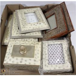TRAY OF WHITE IVORY 7PCS VANITY DECOR INCL