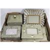 Image 1 : TRAY OF VANITY DECOR 7PCS INCL JEWELLERY BOX,