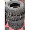 Image 1 : SET OF 4 CARLISLE ATV TIRES 25"X10"X12"
