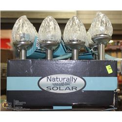 FLAT OF 16 SOLAR PATHWAY LIGHTS