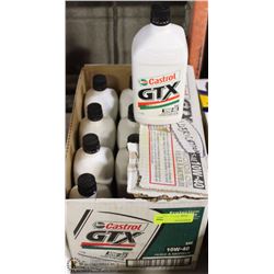 CASE OF 12 CASTROL 10W40 1L JUGS