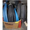 Image 1 : BOX OF MISC HOSES INCLUDING THERMOIDE 1" HEATER