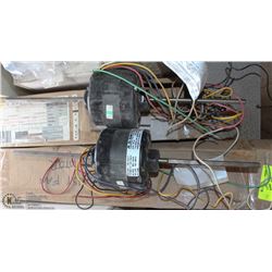 LOT OF TWO ELECTRIC MOTORS
