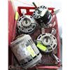 Image 1 : BIN OF 4 MISC AOSMITH UNIVERSAL MOTORS