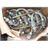 Image 1 : BOX OF LARGE U BOLTS