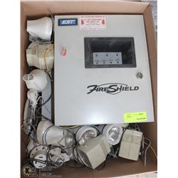 ESI FIRE SHIELD SYSTEM WITH FIRE EXIT LIGHTS