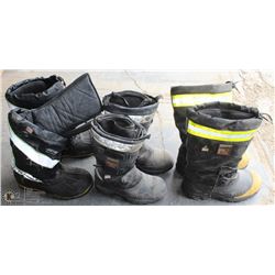 BOX OF 3 PAIRS POLAR RATED WORK BOOTS GOOD TO