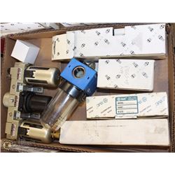 BOX OF MISC AIR FILTERS