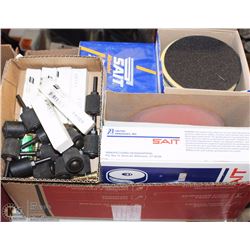 7 BOXES WITH SILICONE CARBIDE 5INCH DISCS,