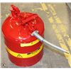 Image 1 : JUST RITE SAFETY CAN 5 GALLON