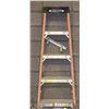 Image 1 : WERNER FOLDING LADDER 8 FT