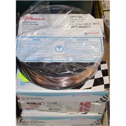 3 BOXES .9MM WELDING WIRE