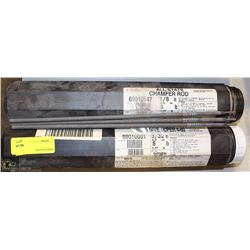 2 CYLINDERS OF CHAMFER WELDING RODS