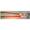 Image 1 : COMBINATION BOLT CUTTER AND WRENCH 32" LENGTH