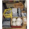 Image 1 : PALLET OF ELECTICAL SUPPLIES INCLUDING ELECTRICAL