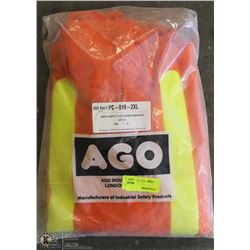 TRAFFIC SAFETY 1/4 ZIP SWEATSHIRT XXL