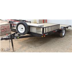 2008 BLACK MD QUAD COMERCIAL TRAILER 18FT 14 1/2