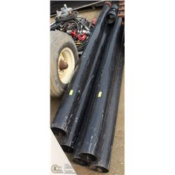 HIPLEX 6" DRAINWAY PIPE FIVE 12FT SECTIONS