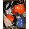 Image 1 : BOX OF 7 NEW HARD-HATS + LINERS