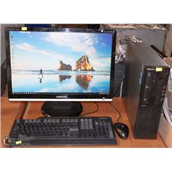 LENOVO iNTEL I5 DESKTOP W/ WIN 10 PRO/MS OFFICE 16