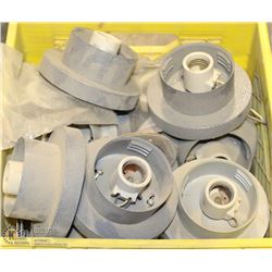 YELLOW CRATE OF POTLIGHTS