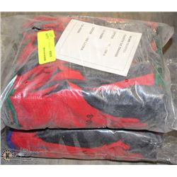 2 BUNDLES OF COTTON WORK GLOVES S/M