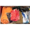 Image 1 : FLAT OF MISC WORK GLOVES & HARD HAT LINERS