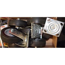 LOT OF 7 CASTORS, PART #91061