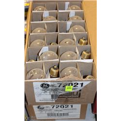 2 BOXES OF INCANDESCENT LAMPS