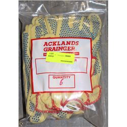 LARGE LOT OF GOLD KNIT DOTTED MEDIUM WEIGHT WORK