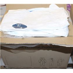 BOX OF DUPONT TYVEC DUAL COMBY SUIT SIZE MEDIUM